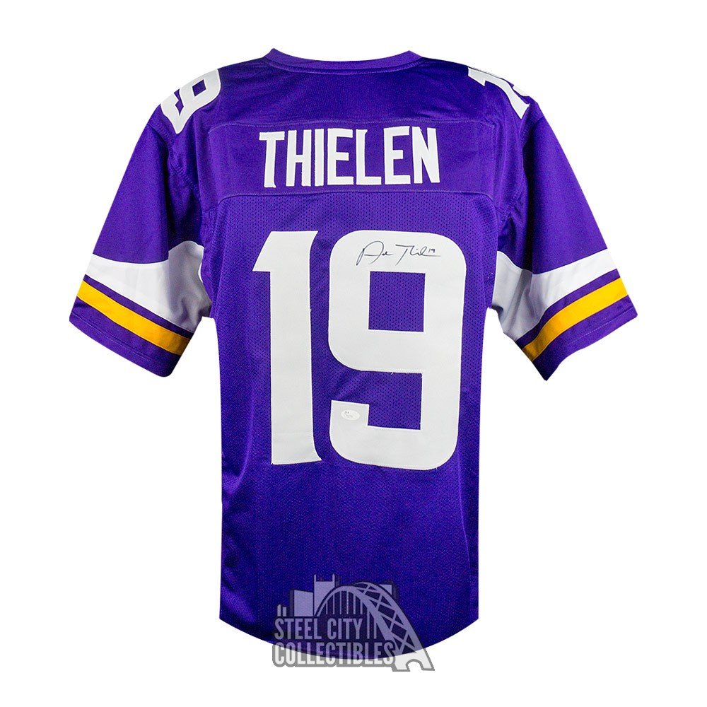 adam thielen autographed jersey