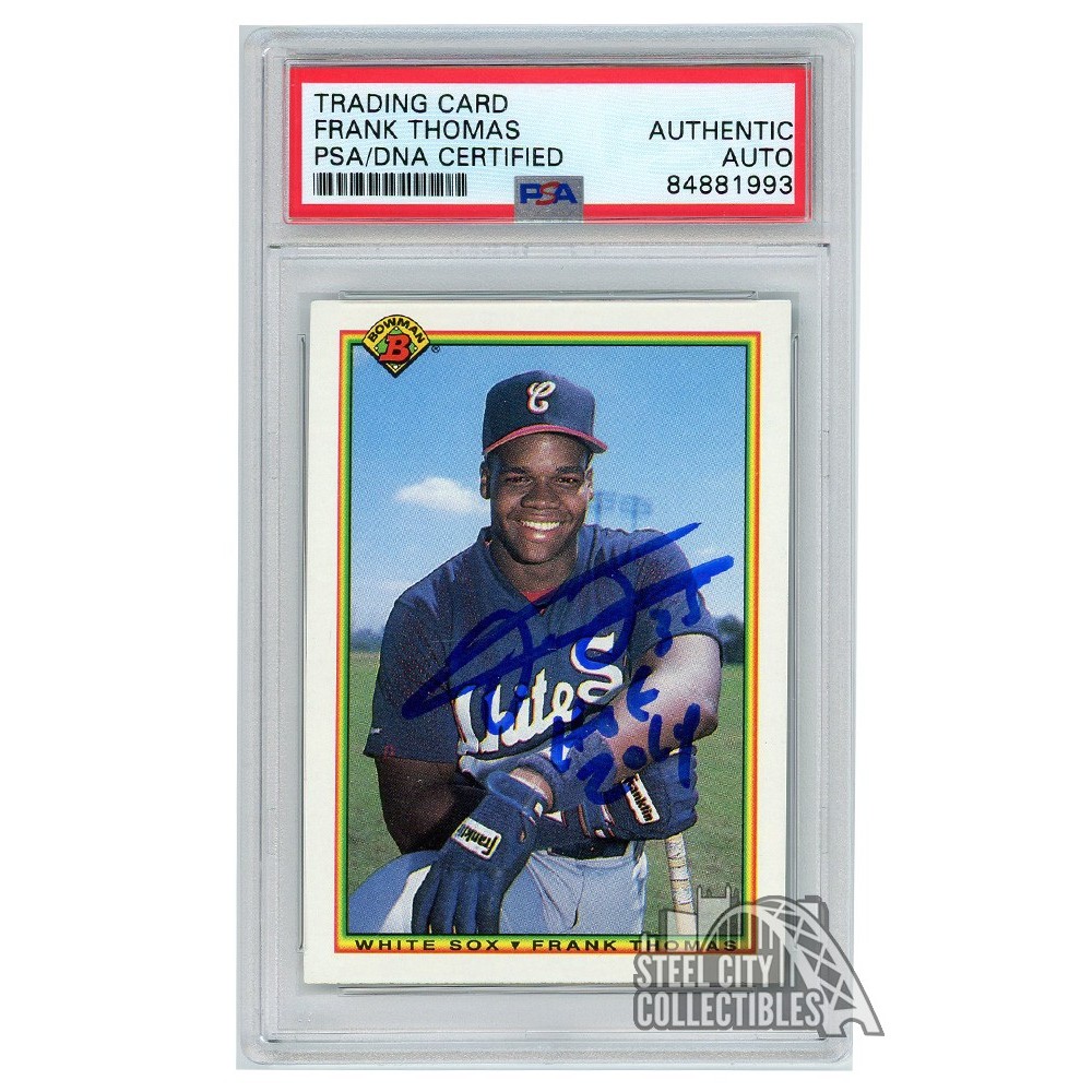 Top Frank Thomas Cards, Best Rookies, Autographs, Most Valuable List