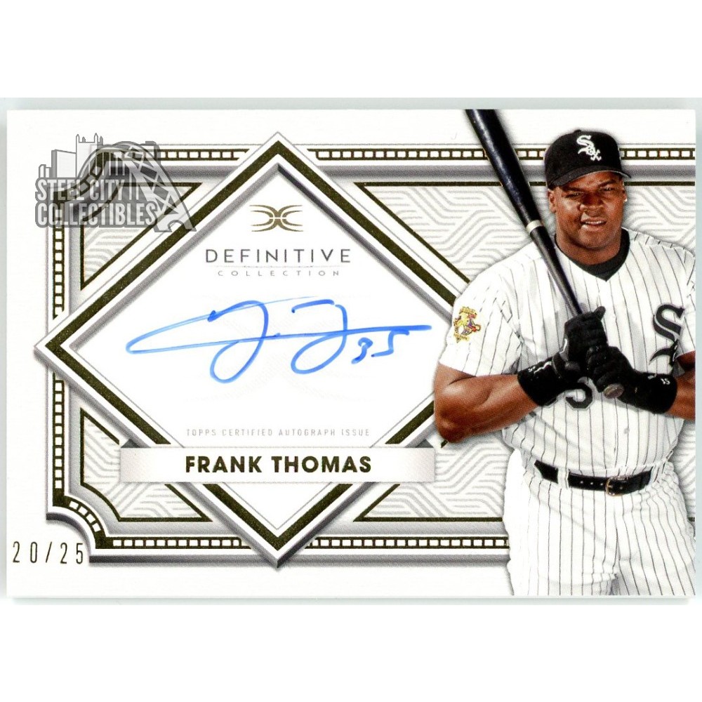 Frank Thomas 2022 Topps Definitive Collection Autograph Card DCAFT 20 — free download