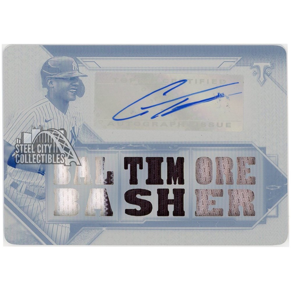 Gleyber Torres 2021 Topps Triple Threads White Whale Autograph Relic ...