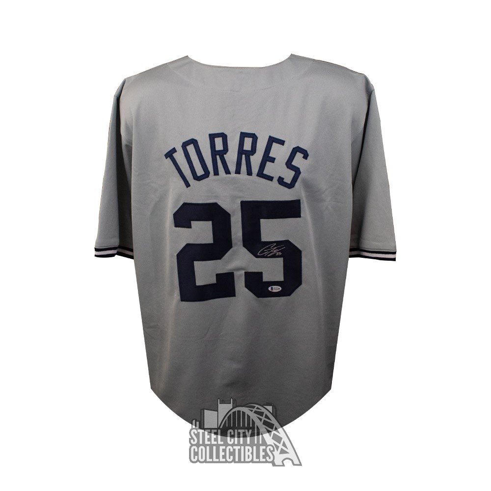 gleyber torres autographed jersey