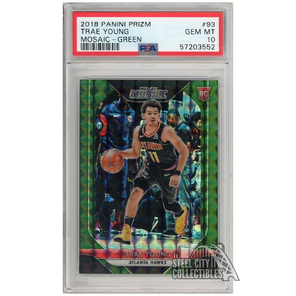 Psa Graded Cards Trae Young 2019 Panini Prizm Basketball Card #31