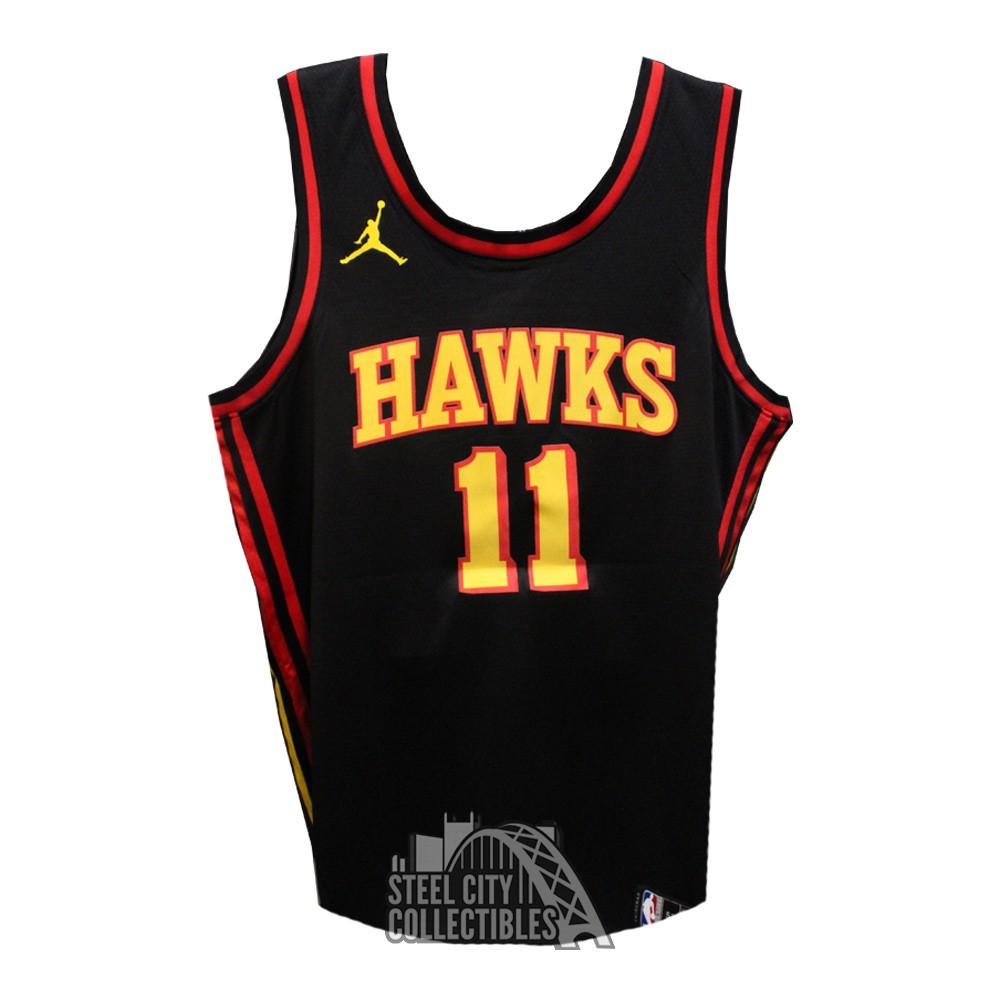 yellow trae young jersey