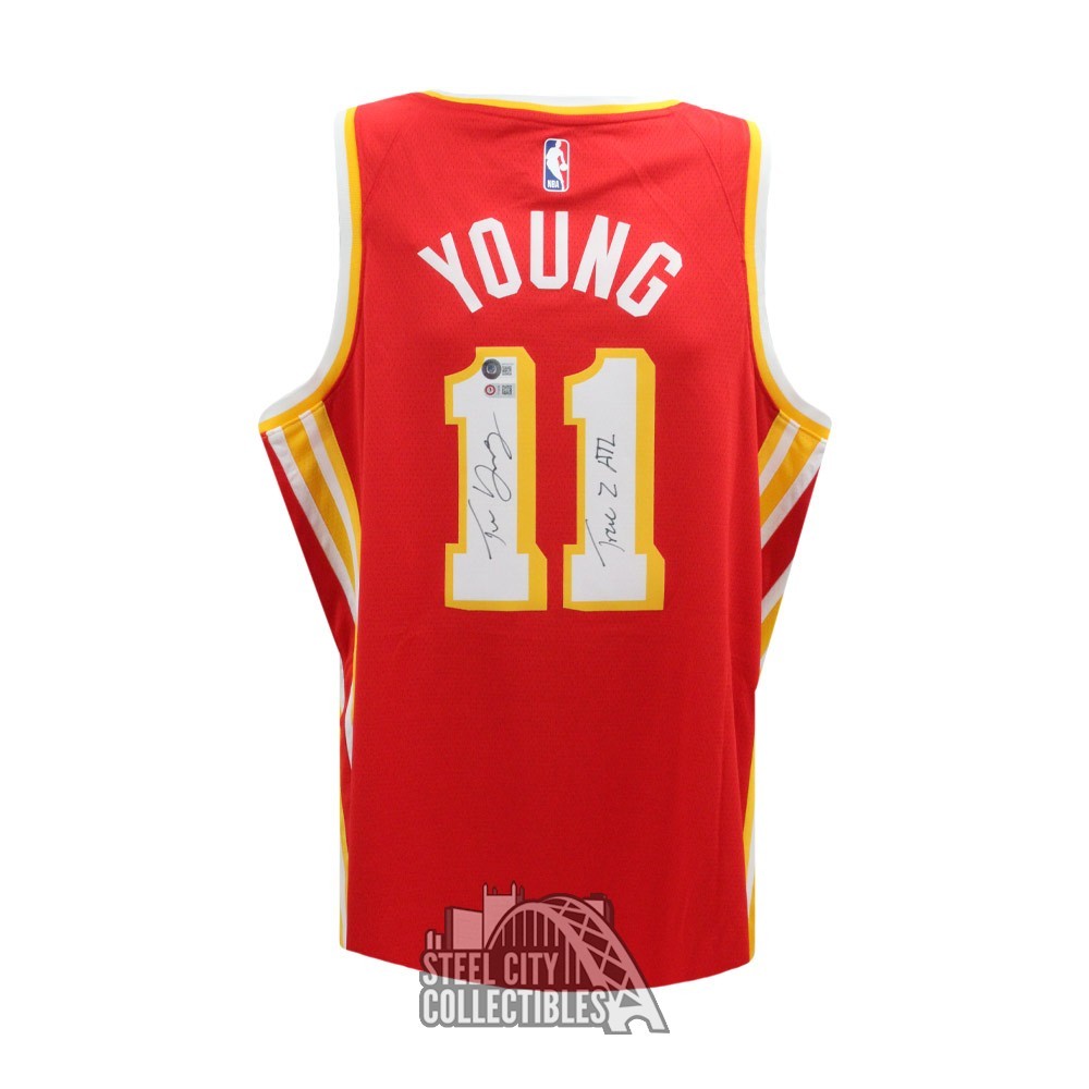 Trae young basketball best sale jersey