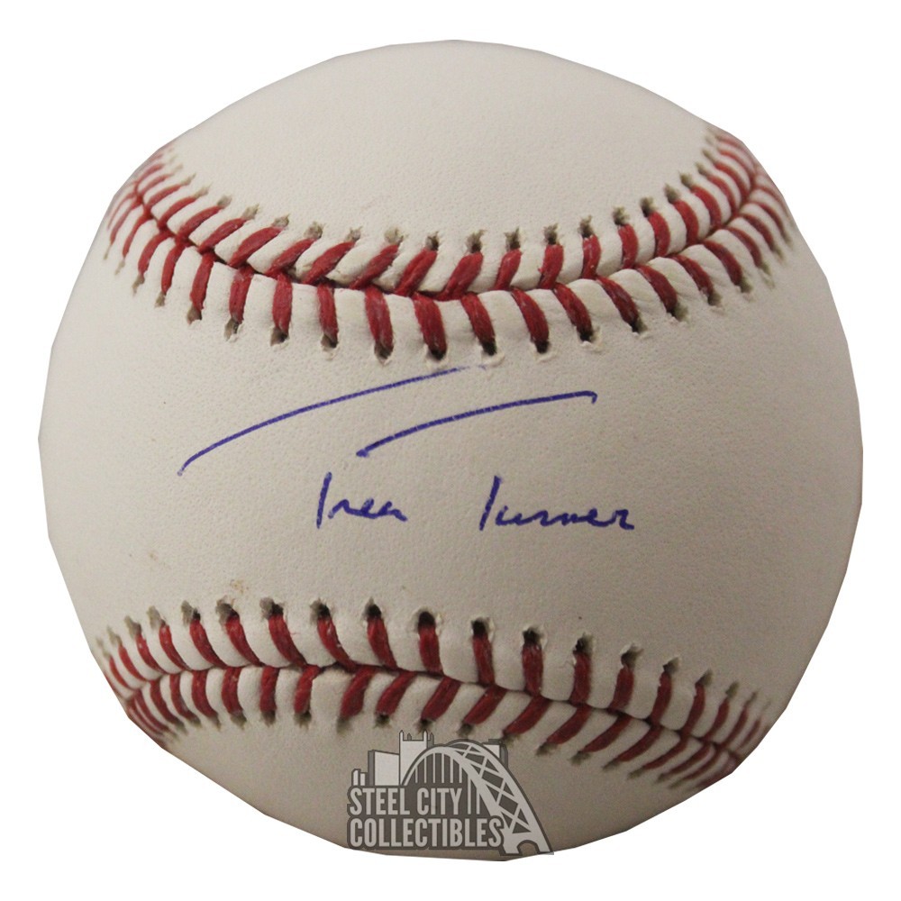 ま*ん様 Trea Turner 直筆サインボール　MLB公式球 Trea Turner Autographed Full Name Official MLB Baseball - BAS COA