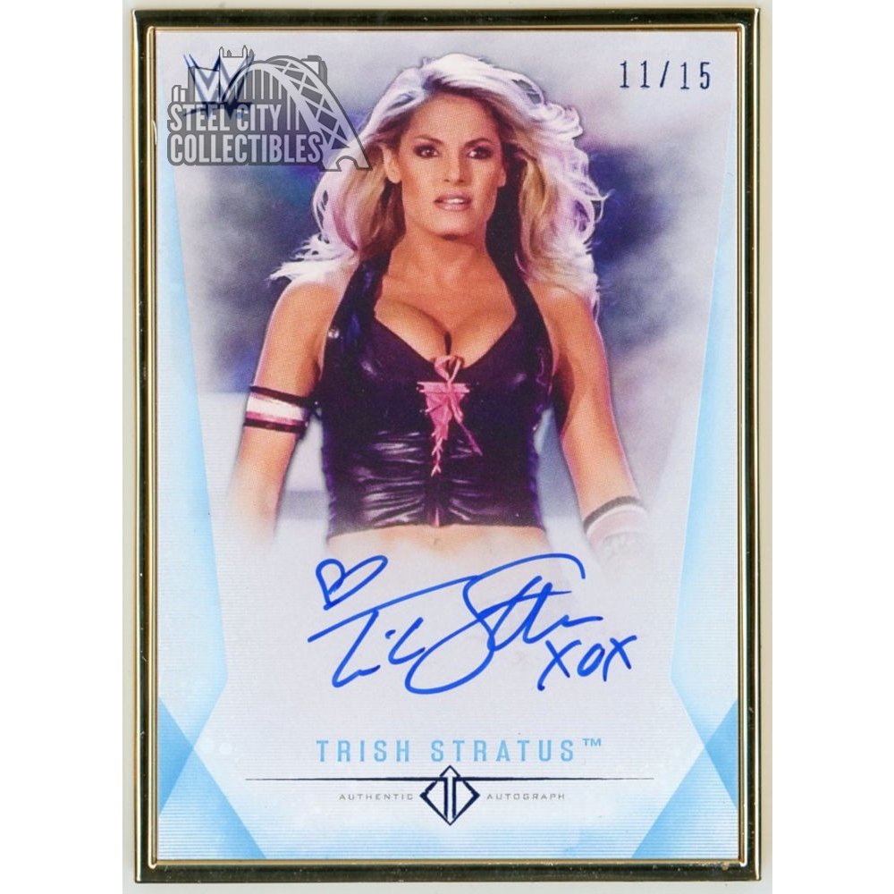 Trish Stratus 2019 Topps WWE Transcendent Collection Autograph