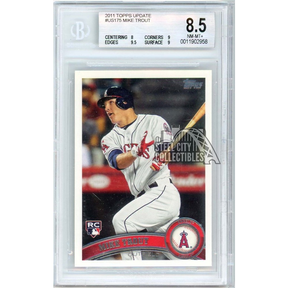 Mike Trout 2011 Topps Update Rookie Card #US175 BGS 8.5 | Steel City  Collectibles