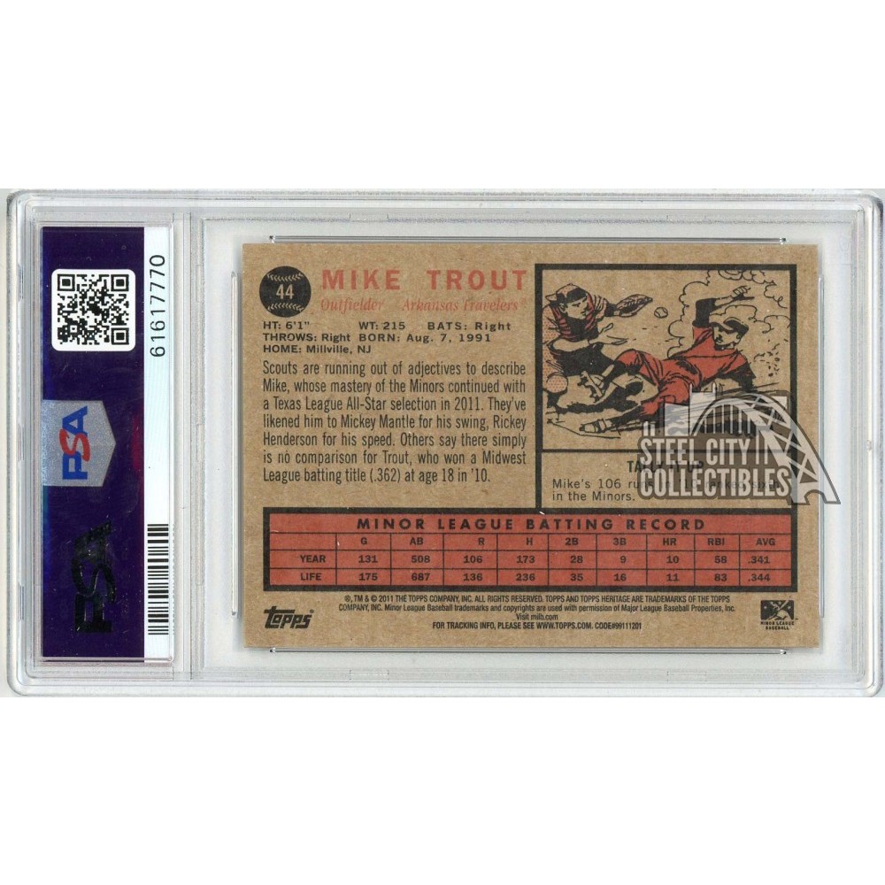 mike trout graded cards Graded 2024 Topps Wonderland Mike Trout #2 Baseball Card PSA 9 Mint main image 0