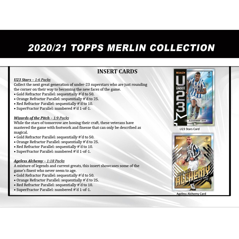 2020-21 Topps Merlin Chrome Soccer Hobby Box | Steel City