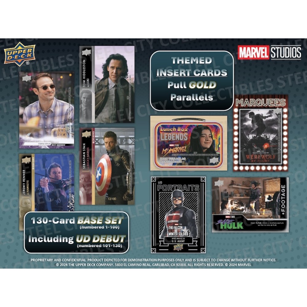 2024 Upper Deck Marvel Studios Disney+ Series 1 Hobby Box