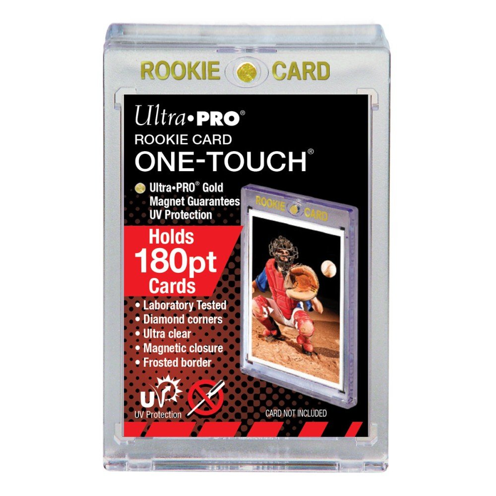 Ultra Pro 180pt Rookie One Touch Magnetic Card Holder Box of 20