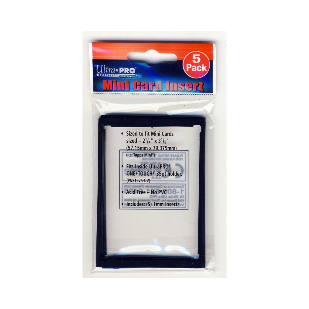50 Pack) Ultra Pro Mini Snap Card Holders Stackable Standard - Foto 4