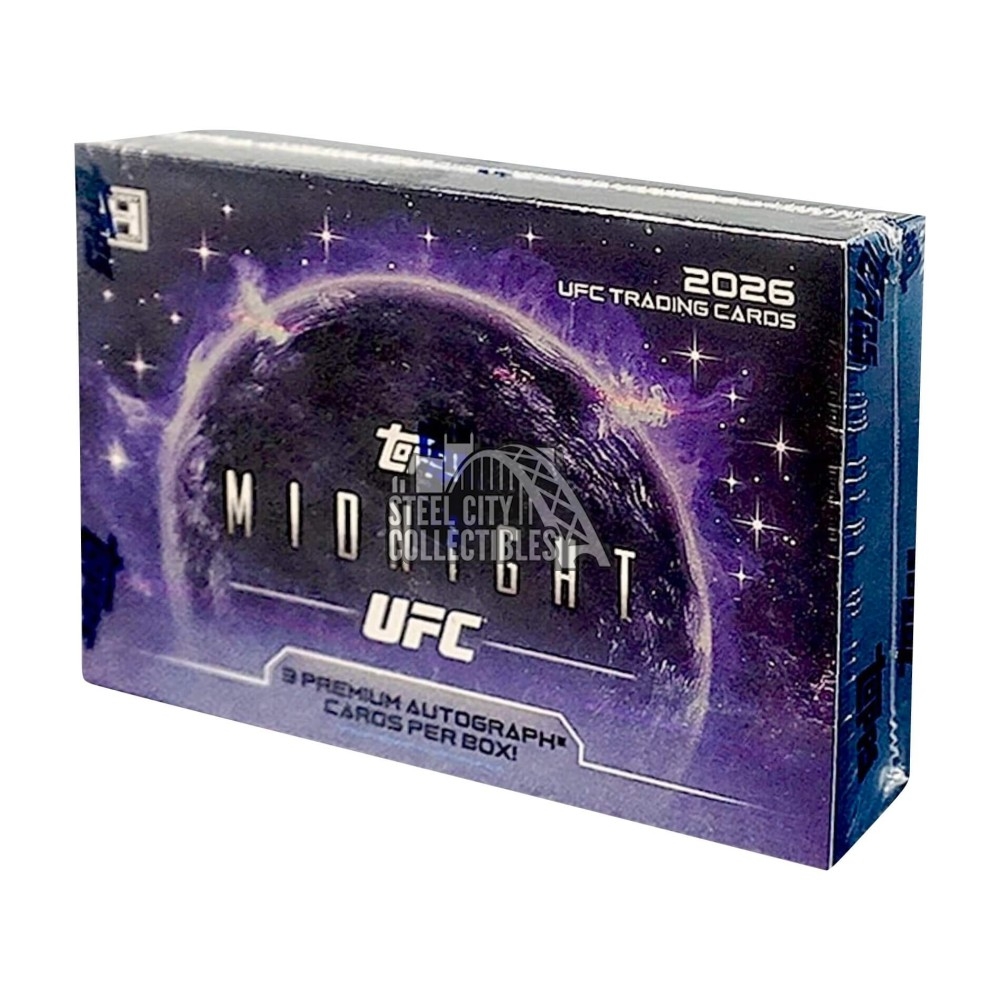 2026 Topps Midnight UFC Hobby Box | Steel City Collectibles
