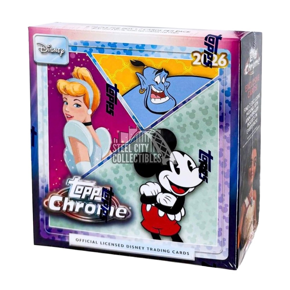 2026 Topps Disney Chrome Mega Box | Steel City Collectibles
