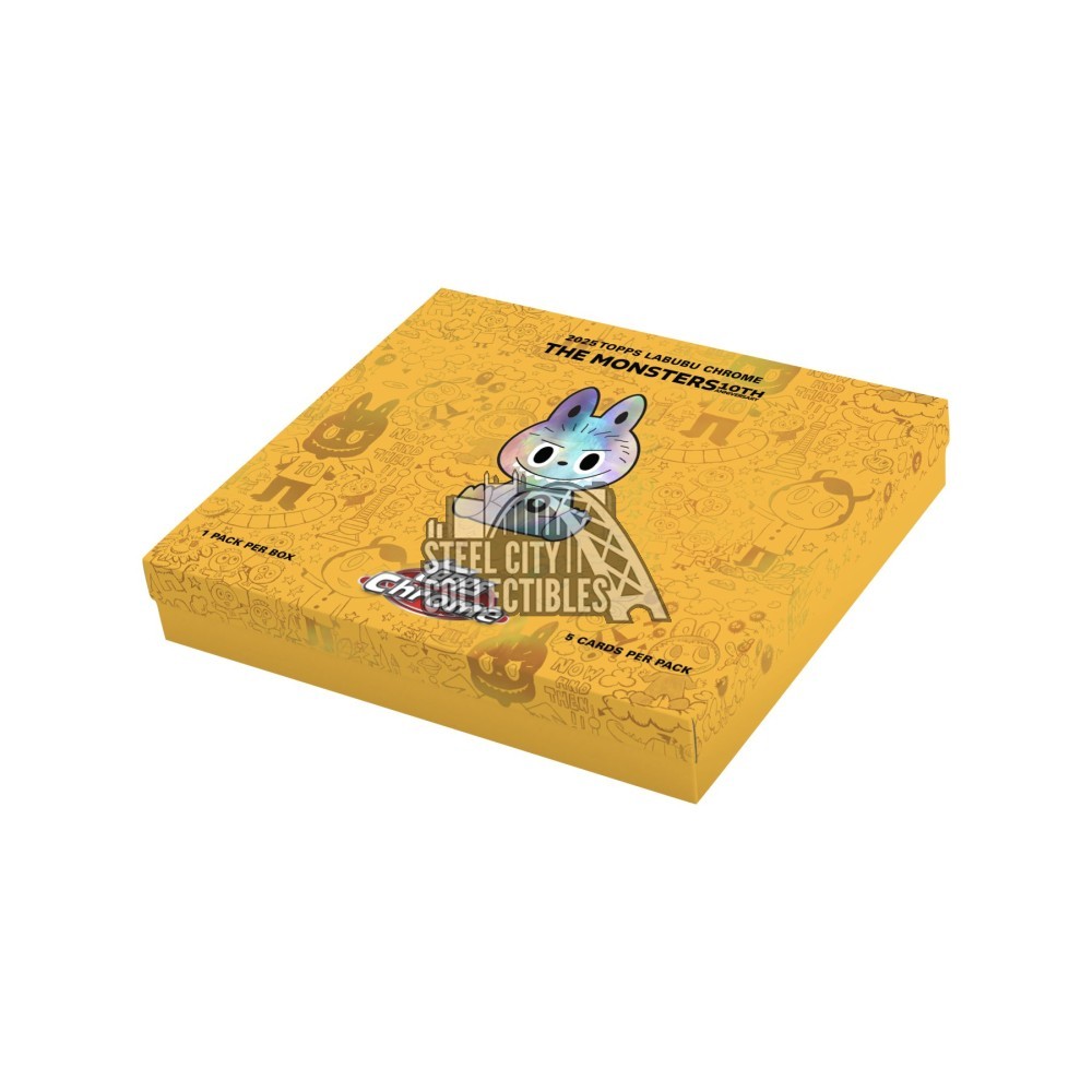 2025 Topps Chrome Labubu 10th アニバーサリー5箱 2025 Topps Chrome Labubu 10th Anniversary Box | Steel City
