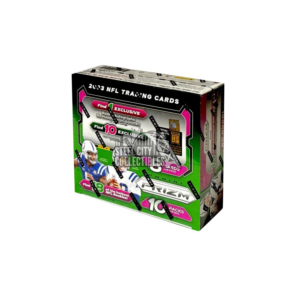 2023 Panini Prizm No Huddle Football Hobby Box | Steel City 2023 Panini Prizm No Huddle Football Hobby Box | Steel City