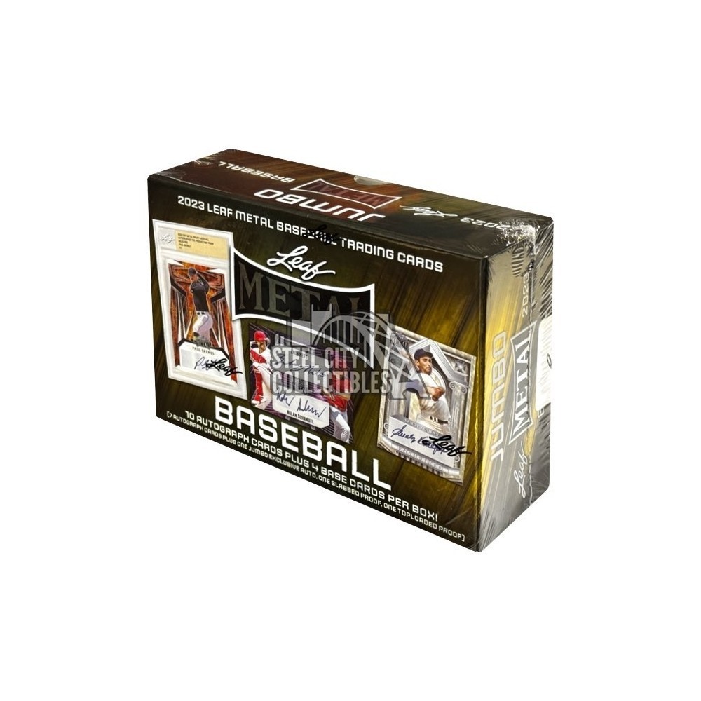 2023 Leaf Metal Baseball Jumbo Box Random 2 Card Group Break 3 Brett