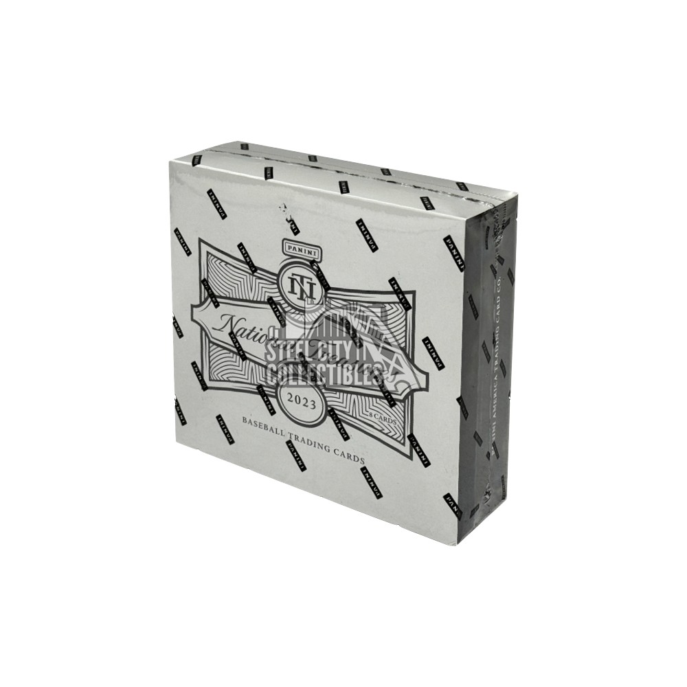 2023 Panini National Treasures Baseball Hobby Box | Steel