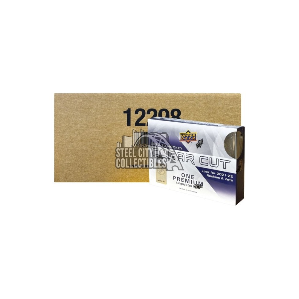 2022-23 Upper Deck Clear Cut Hockey Hobby 30-Box Case
