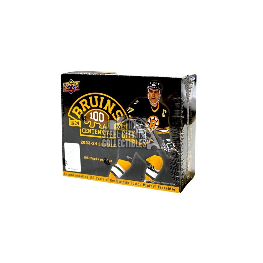 202324 Upper Deck Boston Bruins Centennial Box Set Steel City