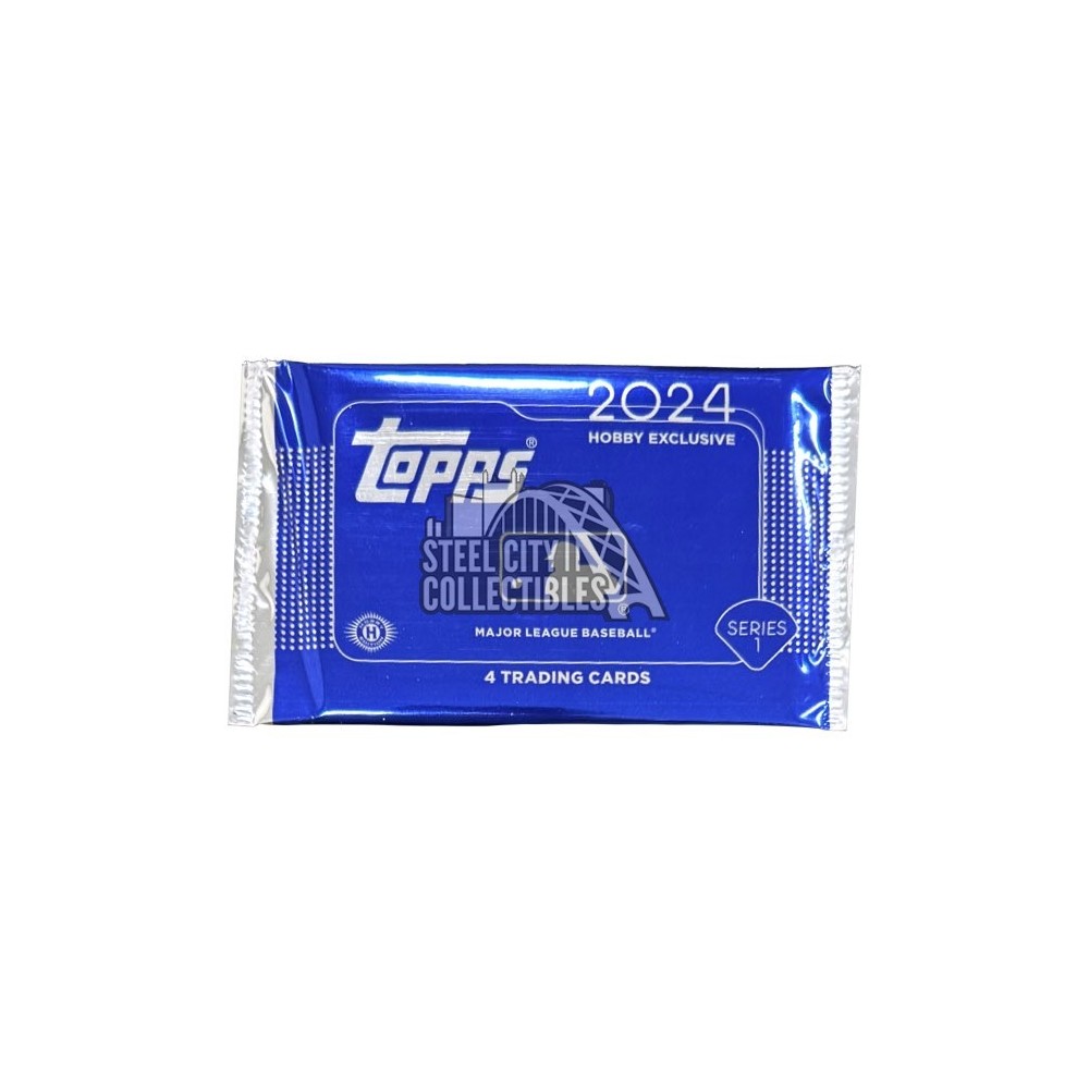 2024 Topps Series 1 Baseball Silver Pack Steel City Collectibles