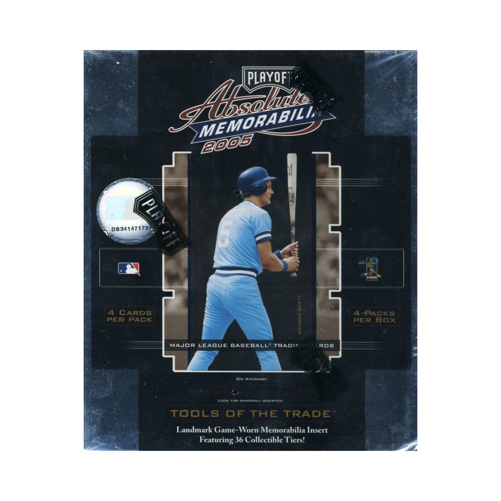 ゲームセンター・ゲームカード PLAY OFF ABSOLUTE MEMORABILIA 2005 Playoff Absolute Memorabilia Baseball Hobby Box | Steel City