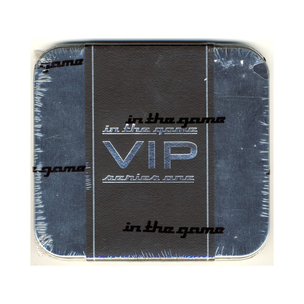 2003-04 In The Game VIP Hockey Hobby Tin Box Steel City Collectibles