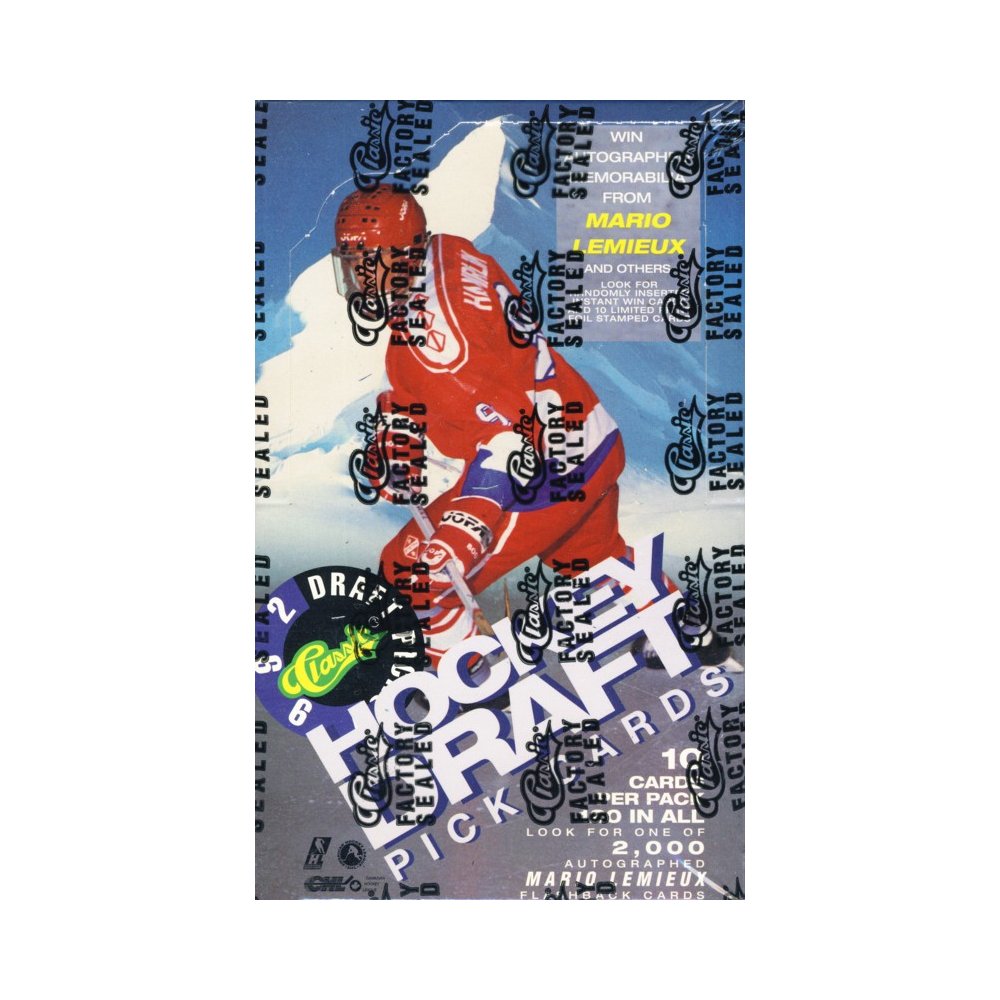 199293 Classic Draft Picks Hockey Hobby Box Steel City Collectibles
