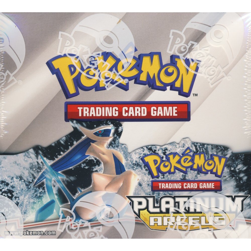 Pokemon Platinum Arceus Booster Pack Box