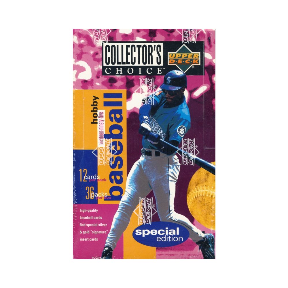 1995 Upper Deck Collector's Choice Special Edition Baseball Box Steel