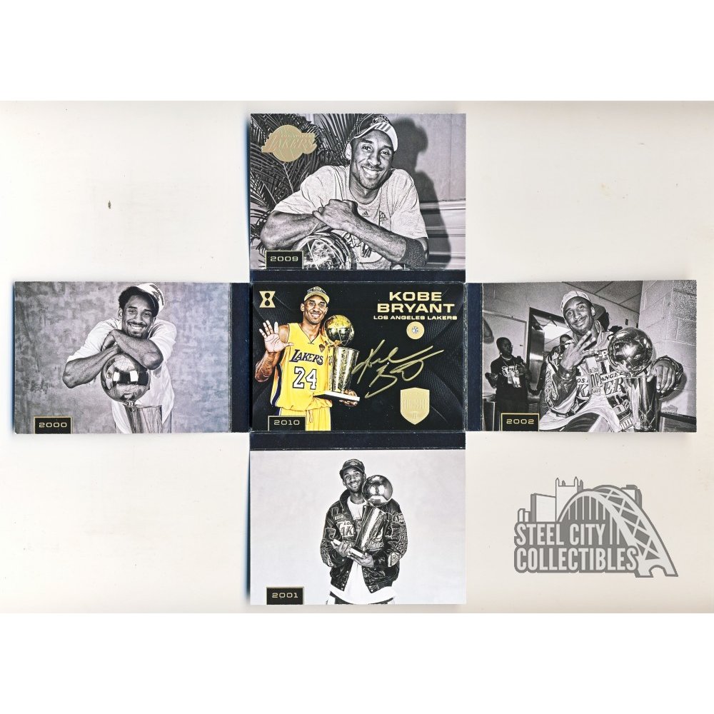 Kobe Bryant 2017-18 Panini Kobe Eminence Five Championships