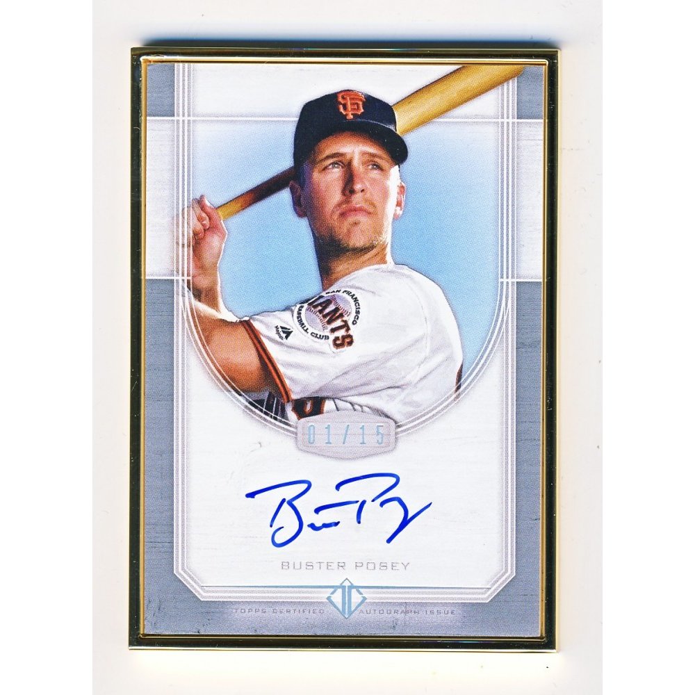 BUSTER POSEY ACEO  Pencil Sketch Art Print Card LIMITED EDITION  # /50  L#34 