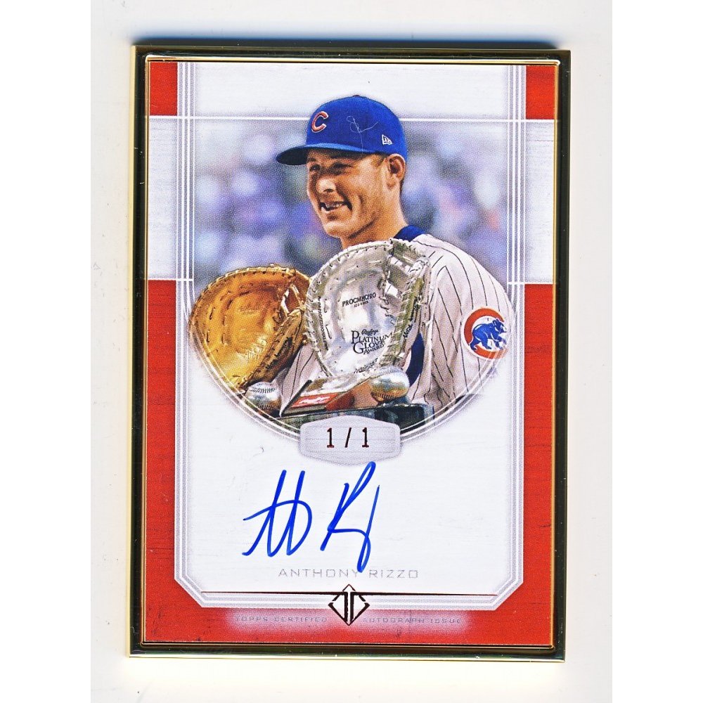 anthony rizzo autographed jersey
