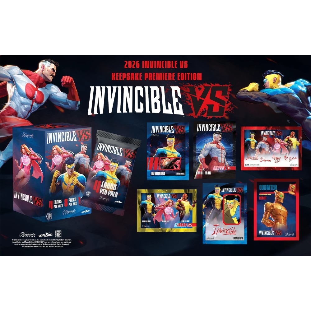 2026 Super Break Invincible VS Keepsake Premiere Collector's Box