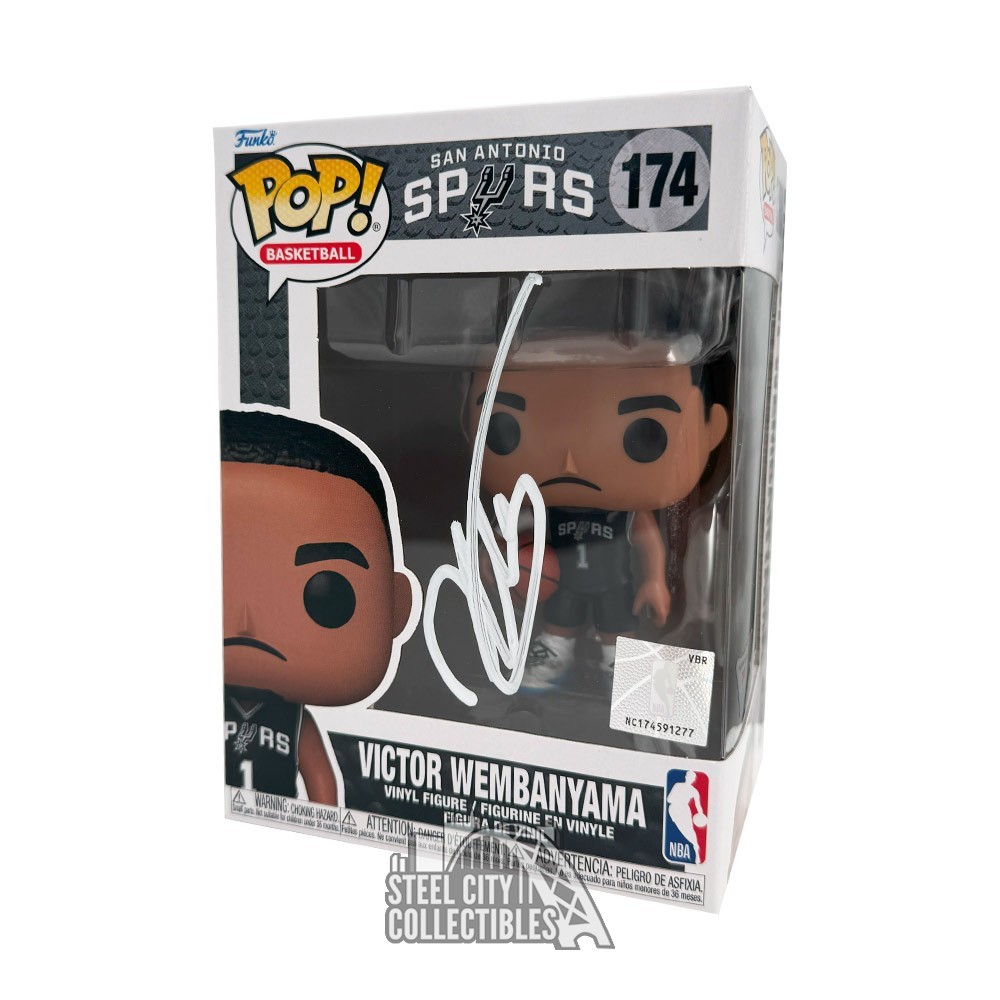 Victor Wembanyama Autographed San Antonio Spurs Funko Pop