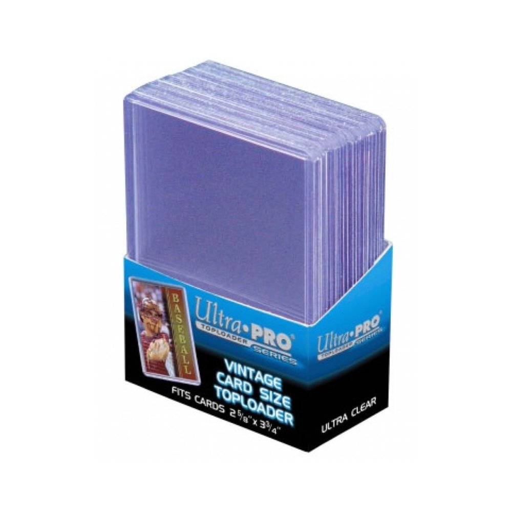 Ultra Pro Vintage Card Toploaders Pack of 25 Steel City Collectibles