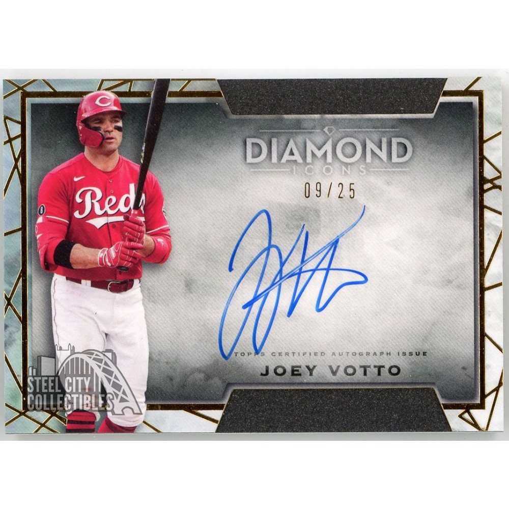 Joey Votto 2022 Topps Diamond Icons Autograph Card #DIA-JVO 9/25
