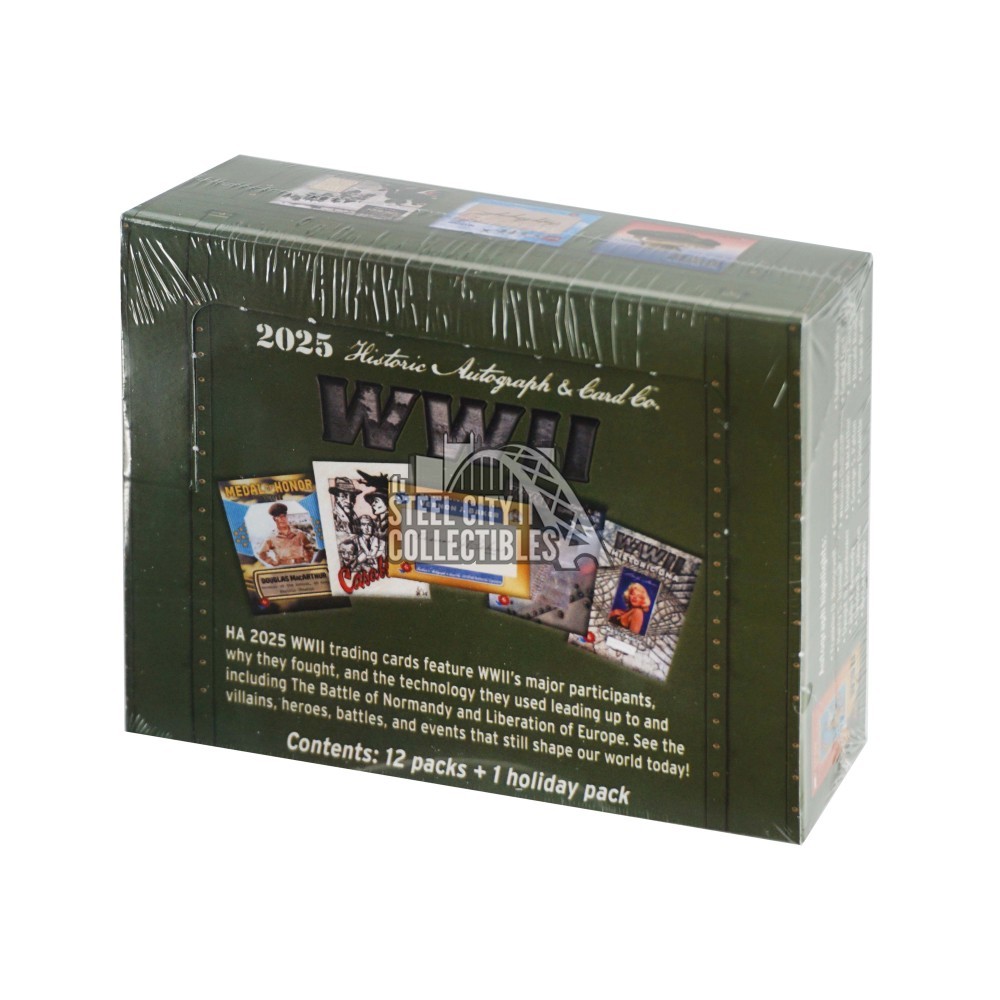 2025 Historic Autographs World War 2 Hobby Box | Steel City