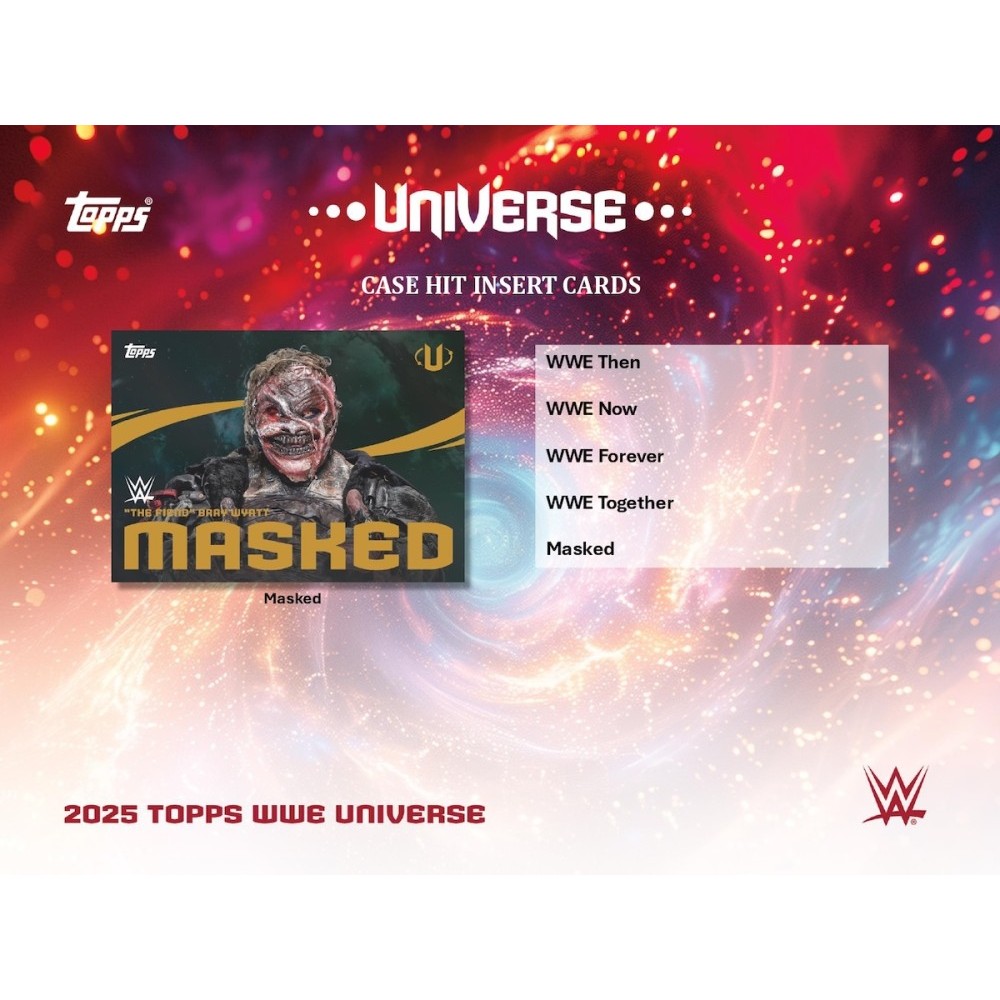 2025 Topps Universe WWE Wrestling Blaster Box | Steel City Collectibles