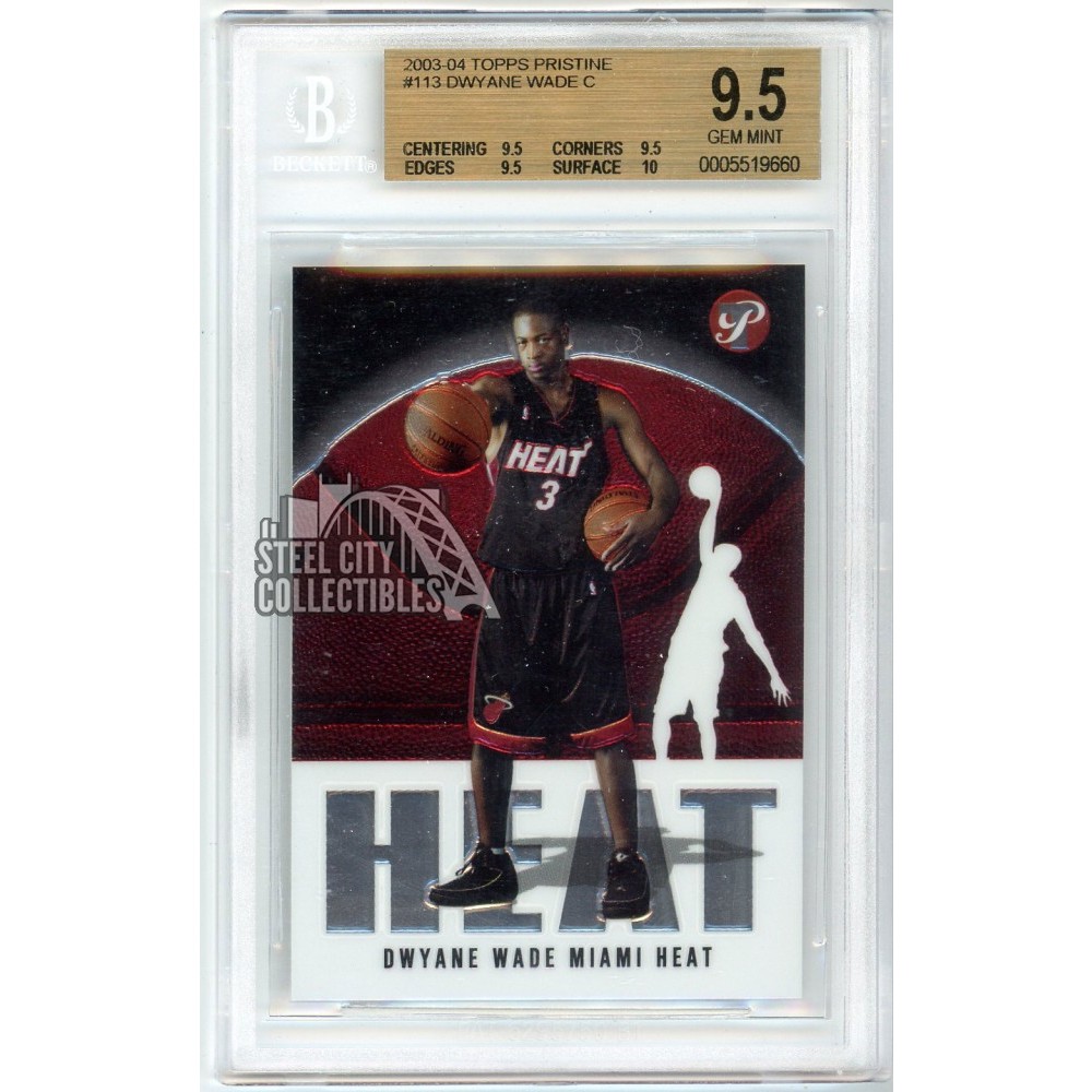 Dwyane Wade 2003-04 Topps Pristine Basketball Rookie Card