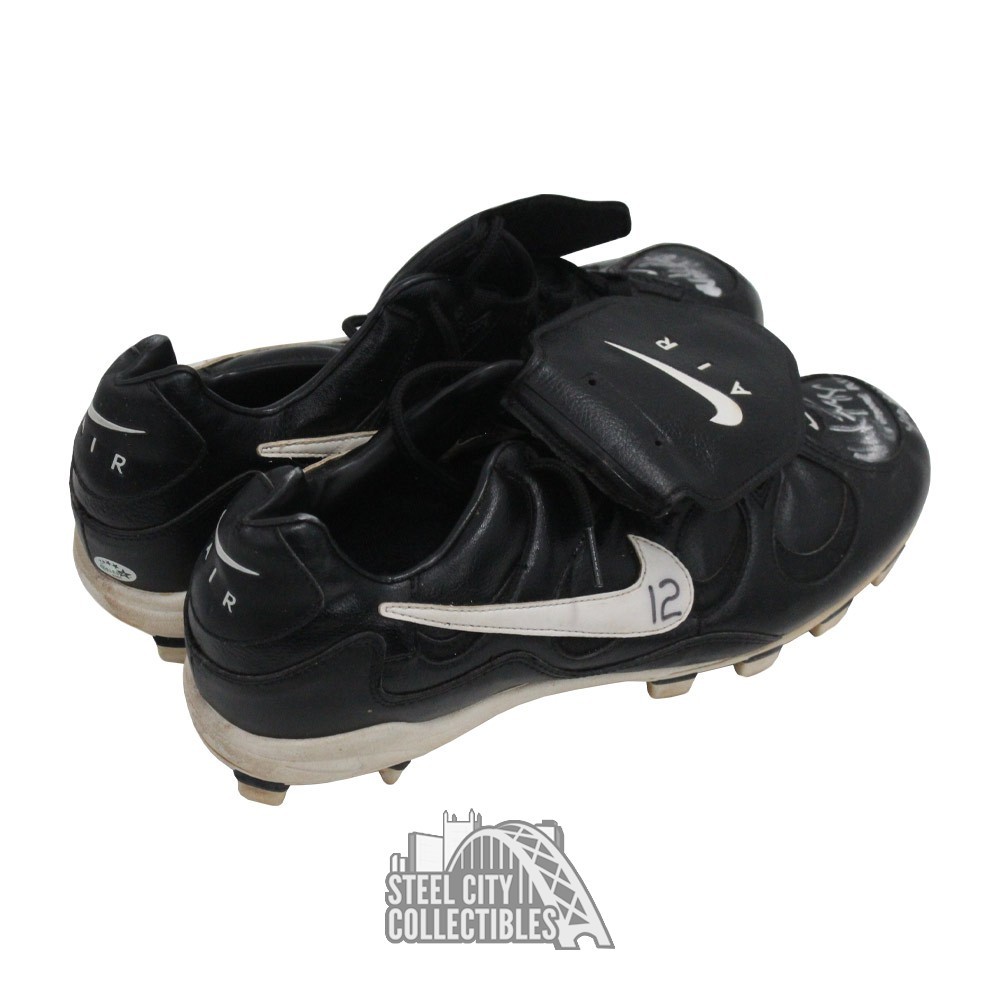 Wade Boggs Autographed Game Used New York 1997 Nike Baseball Cleats Mears Steel City Collectibles