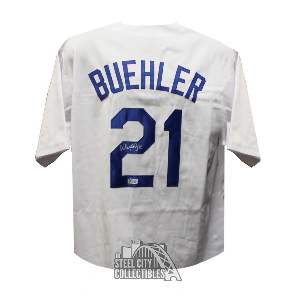 buehler autographed jersey
