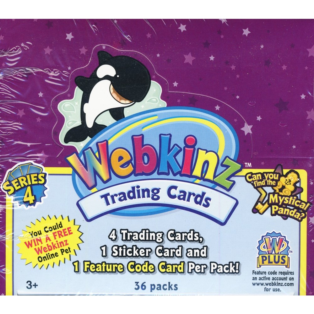 thumbnail image 2 of Webkinz Trading Cards Series 2 Sealed Booster Box - 36 Packs, 6 Cards Per Pack 2 of 11