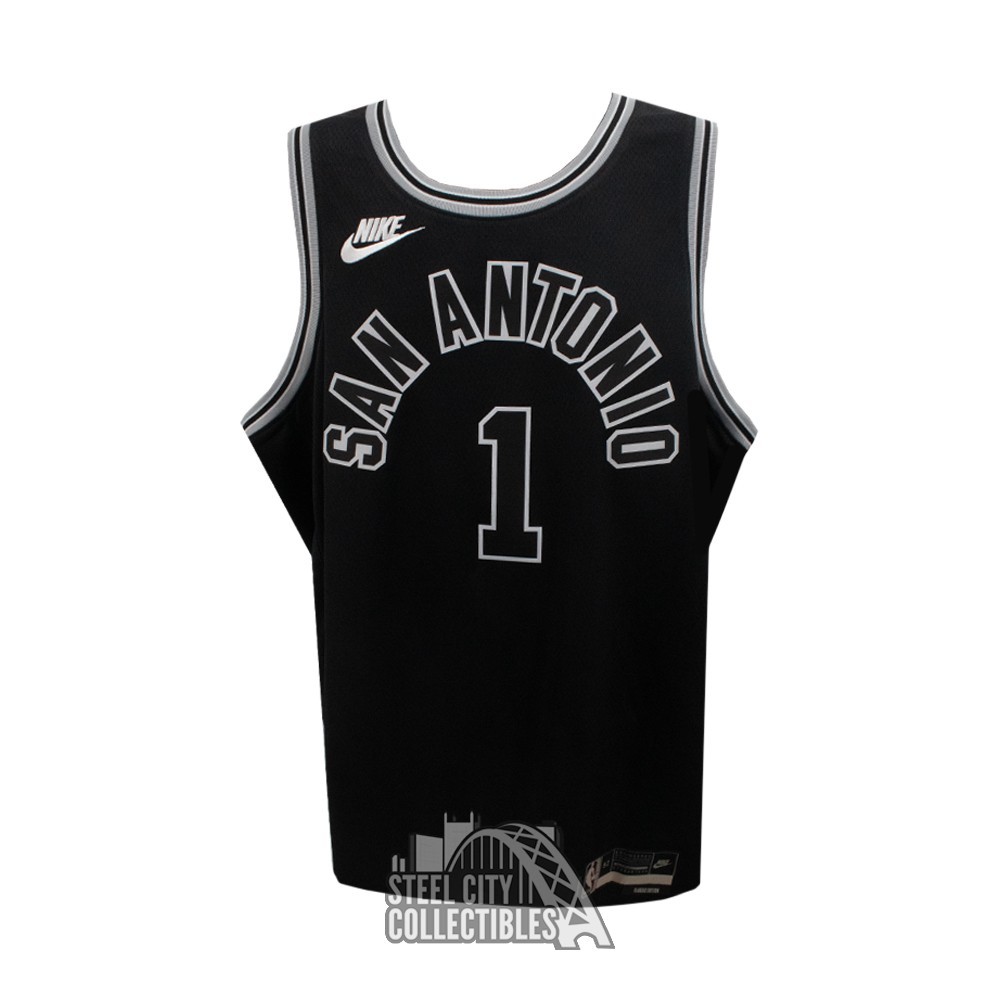 Fanatics Authentic Victor Wembanyama San Antonio Spurs Autographed Nike Icon Swingman Jersey