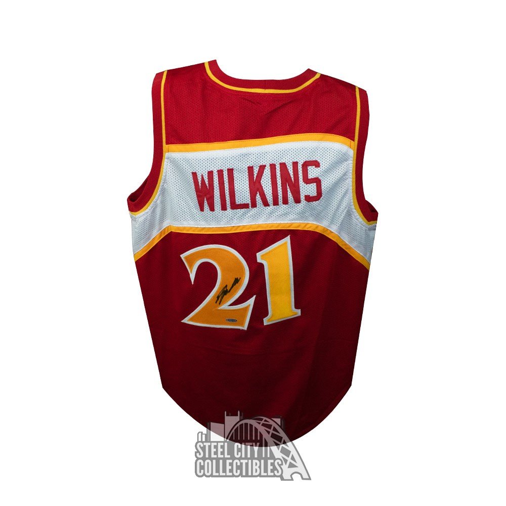 dominique wilkins signed jersey