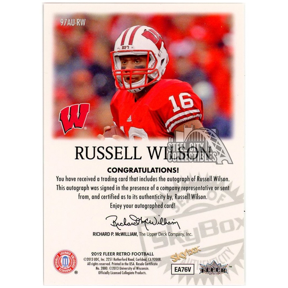 その他 Russell Willson rc auto その他 Russell Willson rc auto Russell Wilson RC xfractor PSA 9