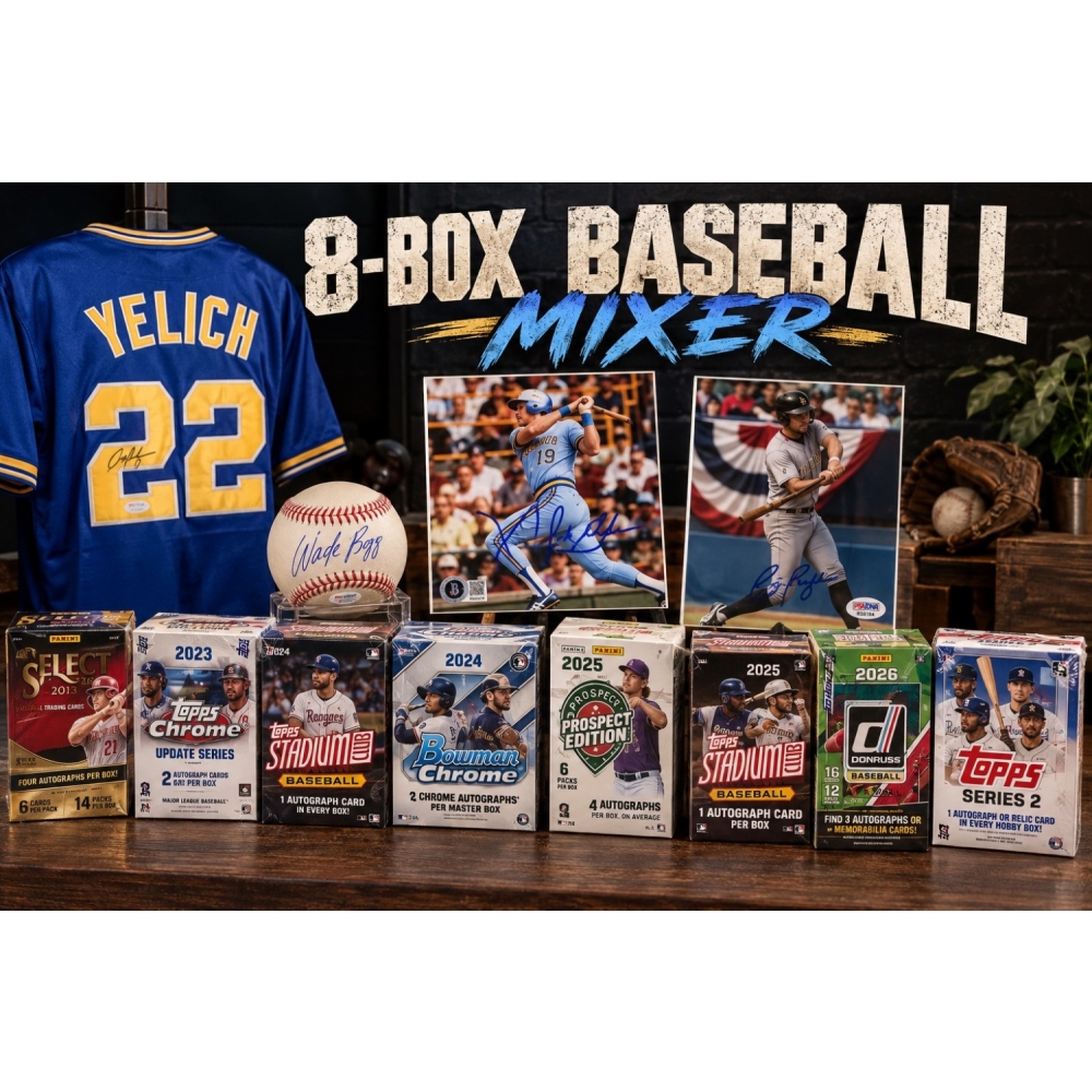 Baseball Championship Mixer - 2013, 2023-26 8-Hobby/Delight Box PYT ...