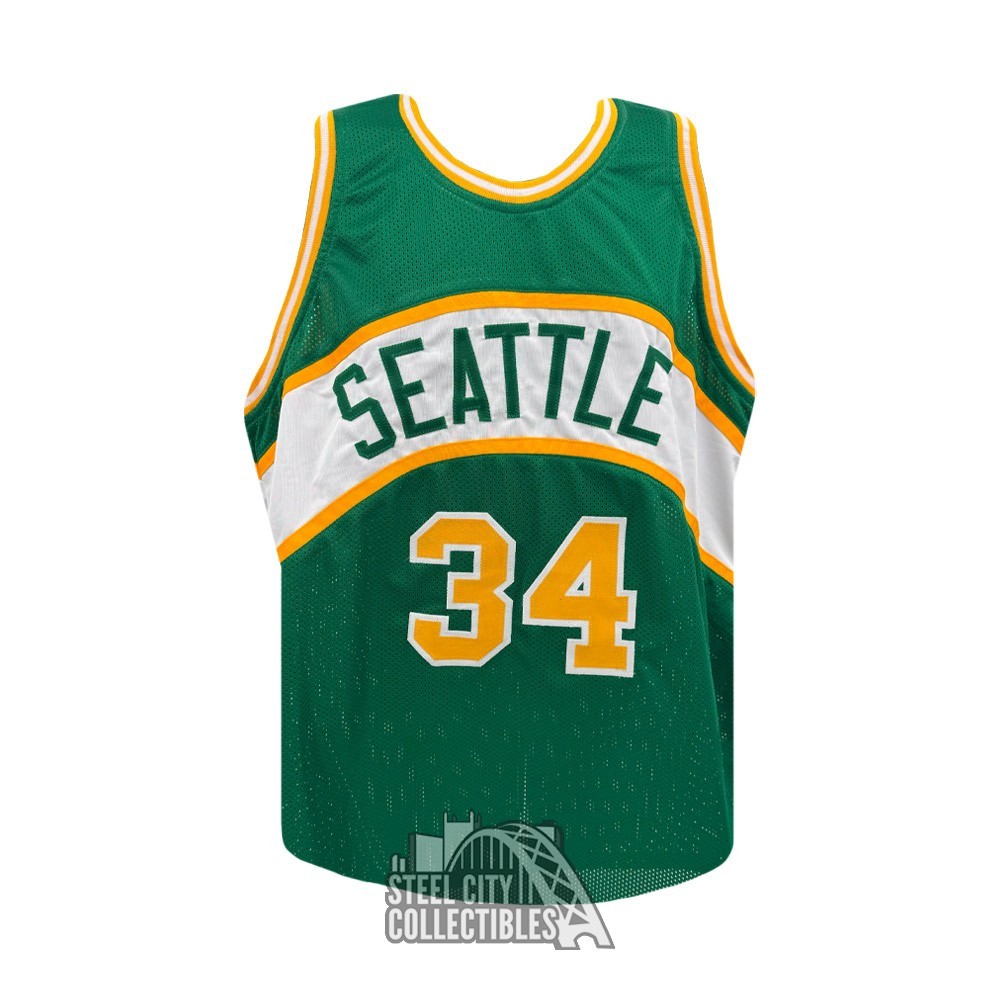 Xavier McDaniel Autographed Seattle Custom Green Basketball Jersey