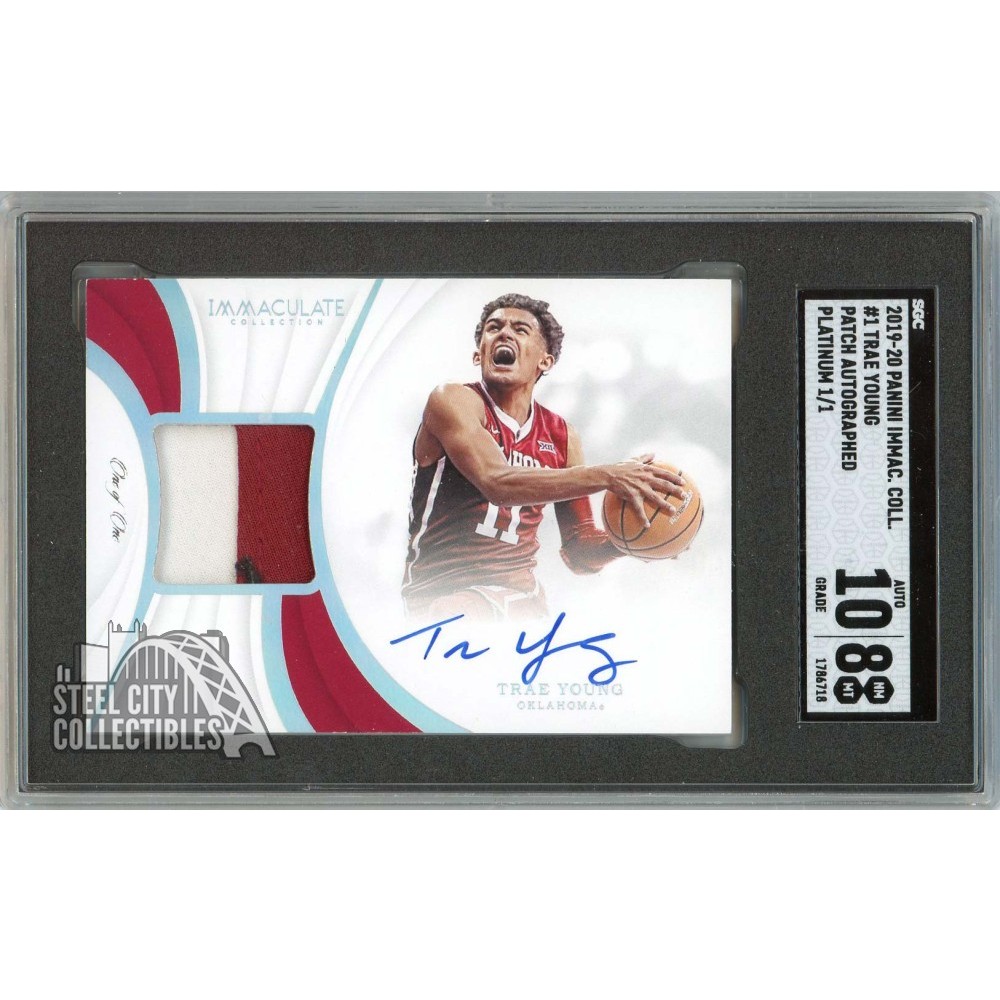 2019 NBAカード Trae Young サイン 10シリ 2019 NBAカード Trae Young サイン 10シリ 2019 NBAカード Trae Young