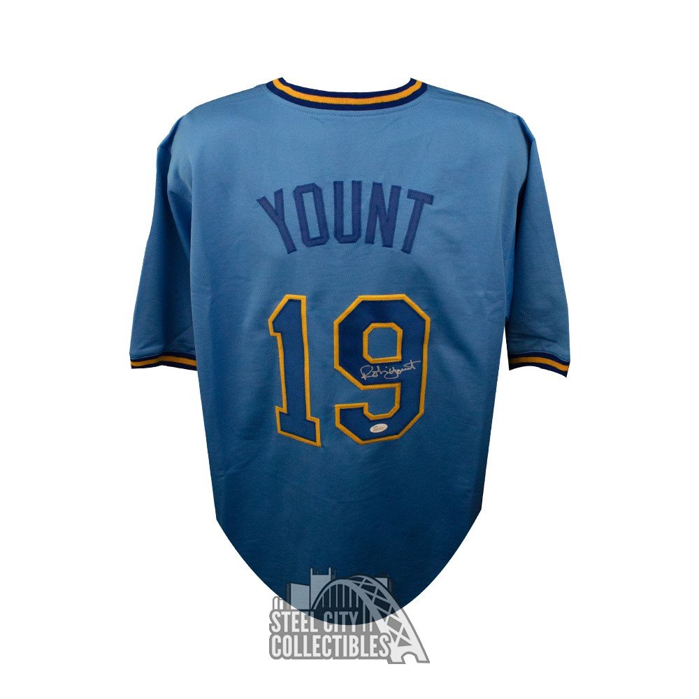 robin yount signed jersey